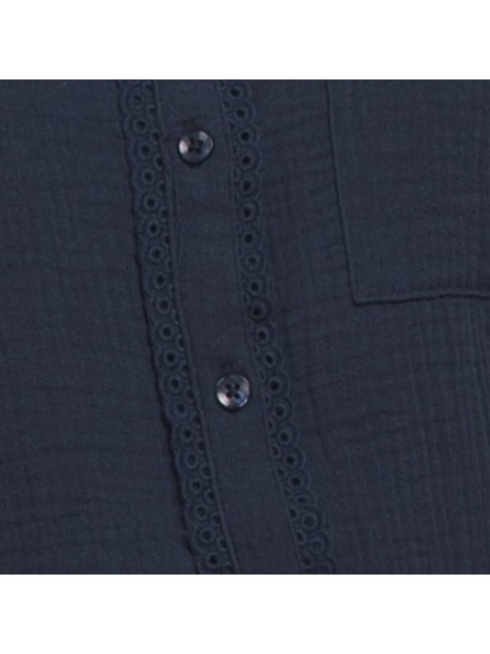 ELLEN TRACY Gauze Blouse - Picture 4 of 4